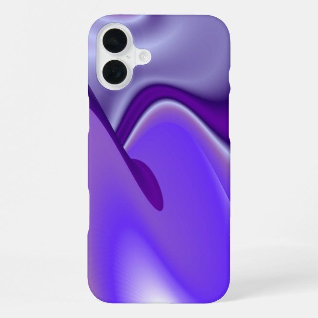 Coque iPhone Rêves de Fleur Violette (Verso)