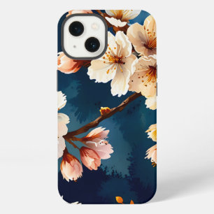 Etui iPhone 13 Rêves de Sakura à l'aquarelle