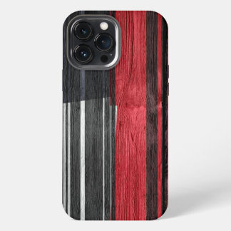 Etui iPhone 13 Pro Max Revêtement Abstrait Pastel en bois #2