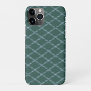 Coque iPhone 11Pro Rhombus Art déco de la forêt traditionnelle