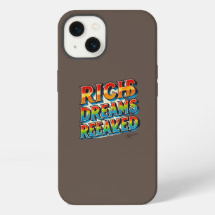 Etui iPhone 13 Rich Dreams réalisé" Téléphonie multicolore Co