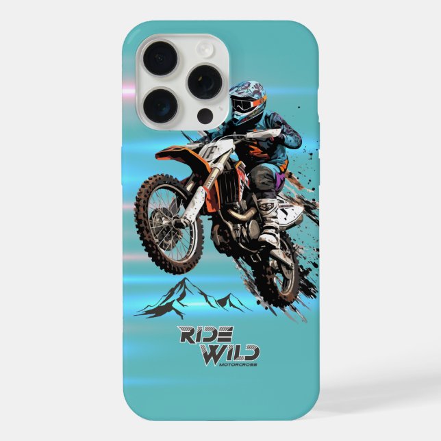 Coque iPhone Ride Wild |  (Verso)