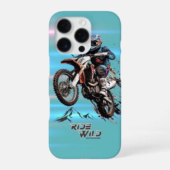 Coque iPhone Ride Wild |  (Verso)