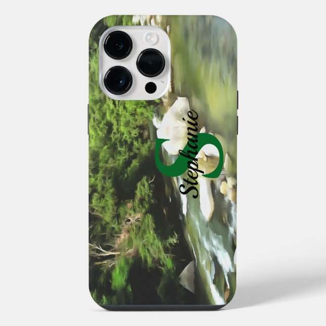 Coque iPhone Rivière Sud 0365 (Verso)