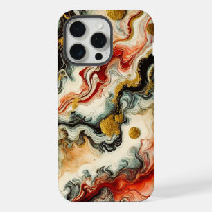 Coque iPhone 15 Pro Max Rivières dorées