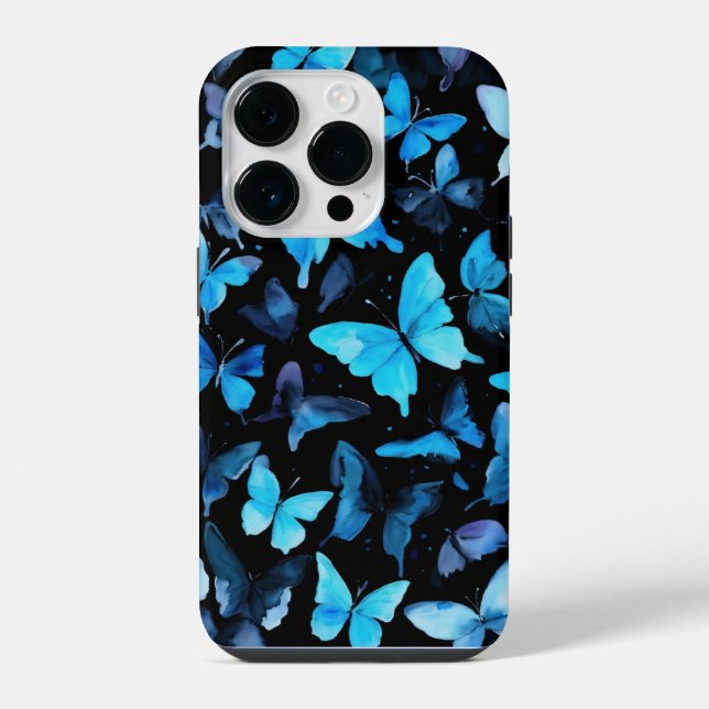 Coque iPhone Robe de papillon : iPhone 14 Pro - Couverture arri (Verso)