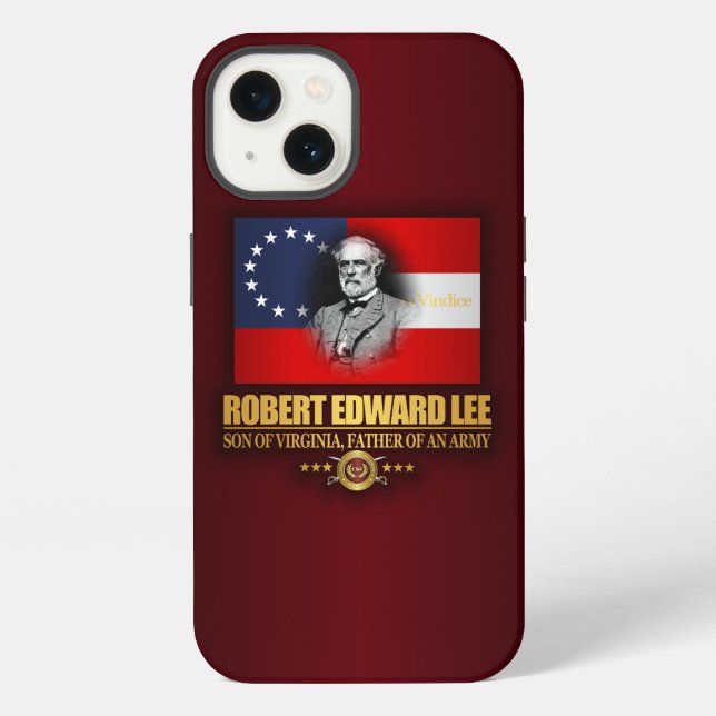 Coque iPhone Robert E Lee (patriote du Sud) (Verso)