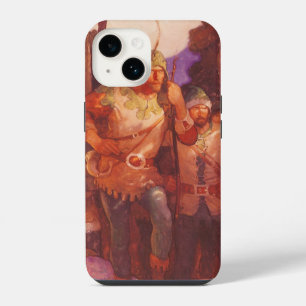 Coque Pour iPhone 14 Robin Hood et ses joyeux compagnons vintage par NC