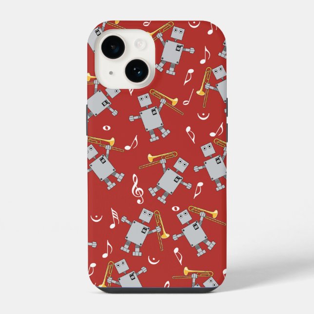 Coque iPhone Robot de combat (Verso)