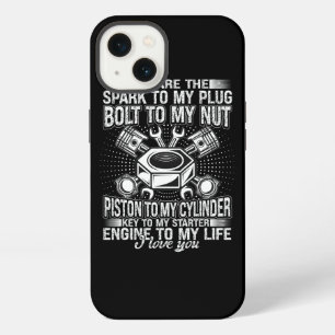 Etui iPhone 13 Robt Mécanique De Voiture À Mon Piston De Nut À Mo