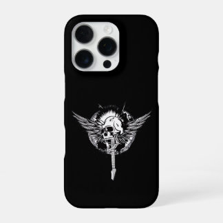 COQUE iPhone 16 PRO ROCHER CRÂNE