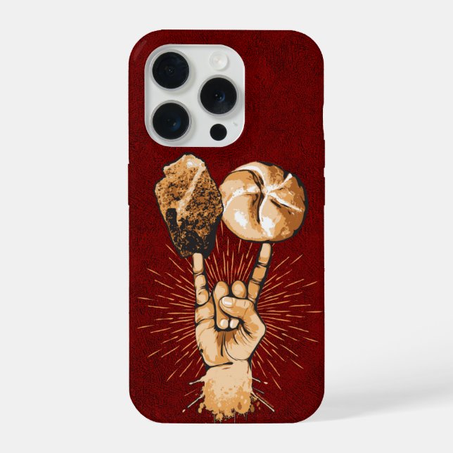 Coque iPhone Rock and Roll (Verso)