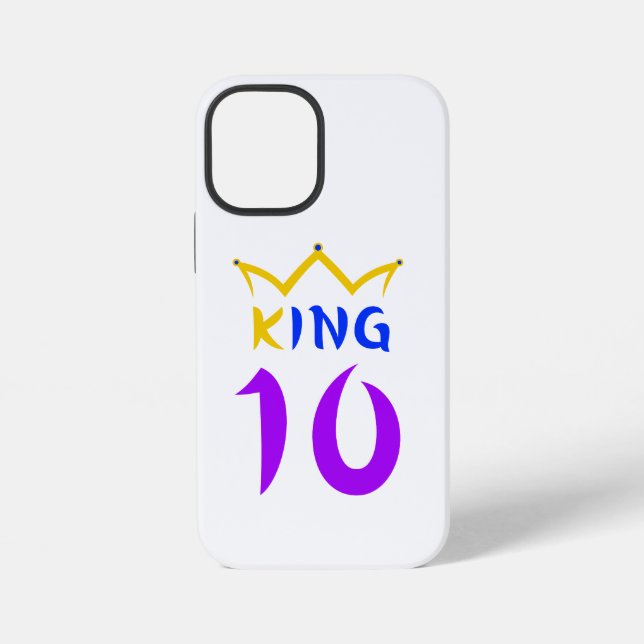 Coque iPhone Roi 10 (Verso)