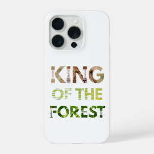 Coque iPhone 15 Pro Roi de la Forêt