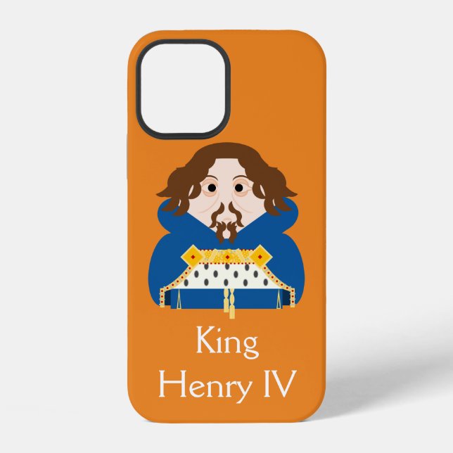 Coque iPhone Roi Henri IV d'Angleterre (Verso)