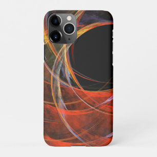 Coque iPhone 11Pro Rompre le cercle de l'art Abstrait brillant