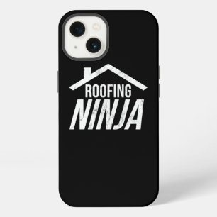 Etui iPhone 13 Roofer Design Funny Ninja Roofing Work Profession