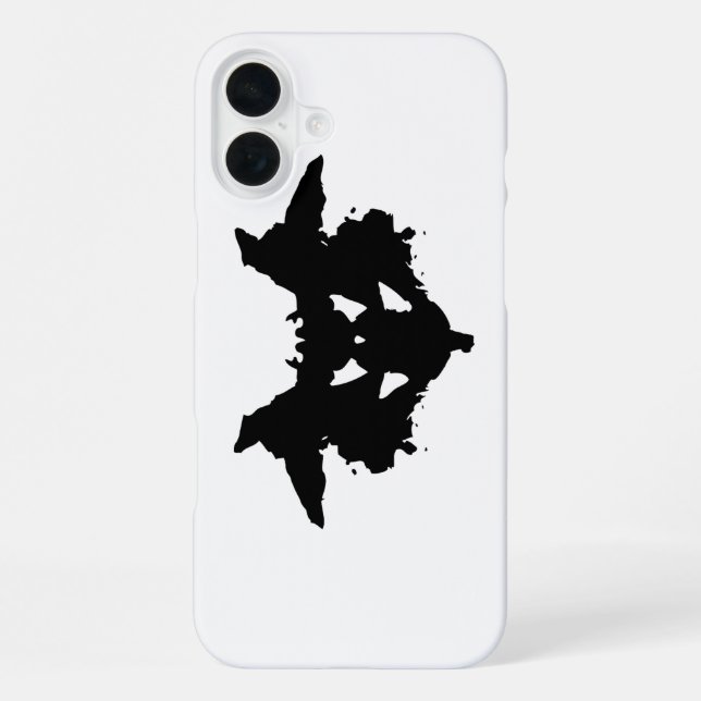 Coque iPhone Rorschach Inkblot (Verso)