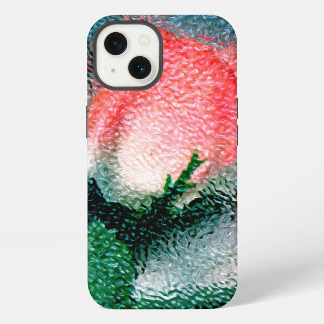 Coque iPhone Rose (Verso)