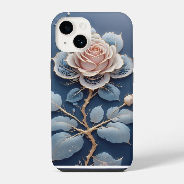 Coque iPhone Rose (Verso)