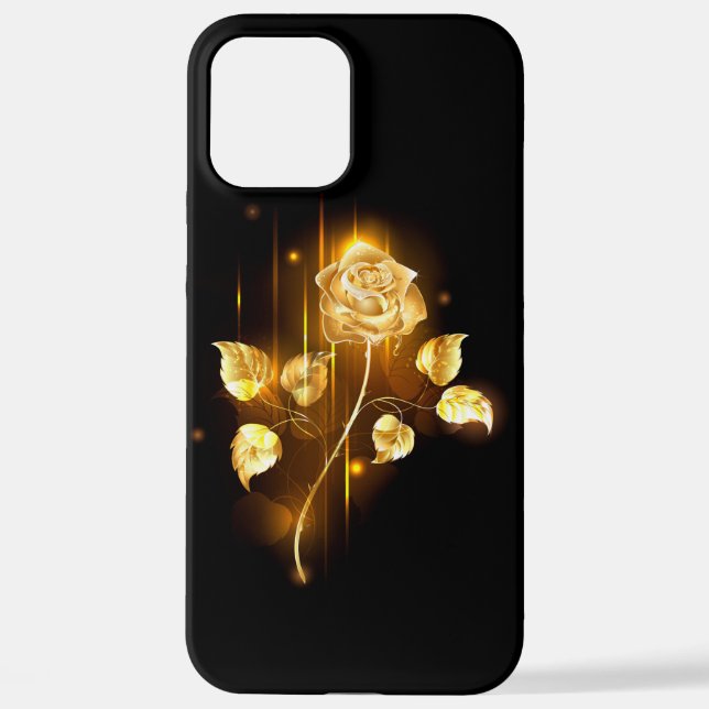 Coque iPhone Rose d'or ( rose d'or ) (Verso)