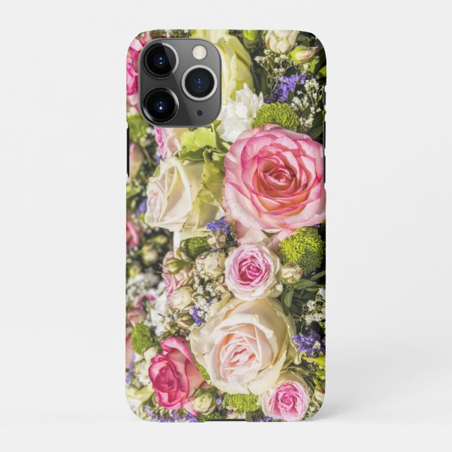 Coque iPhone Rose Mix Deux (Dos)