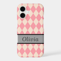 Coque iphone rose Personnalisé Pour Tous Les Modèl