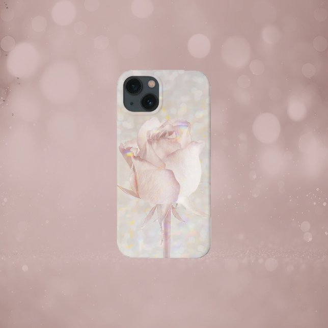 Coque iPhone Rose rose tendre (Créateur téléchargé)