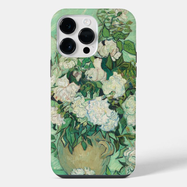 Coque iPhone Roses par Vincent Van Gogh  (Verso)