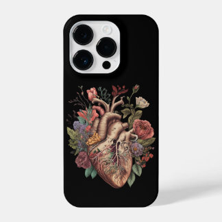 Coque Pour iPhone 14 Plus Roses pour son appareil de téléphone cardiaque ana