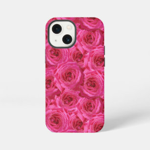 Etui iPhone 13 Mini Roses rouges, fleurs, rouge, amour