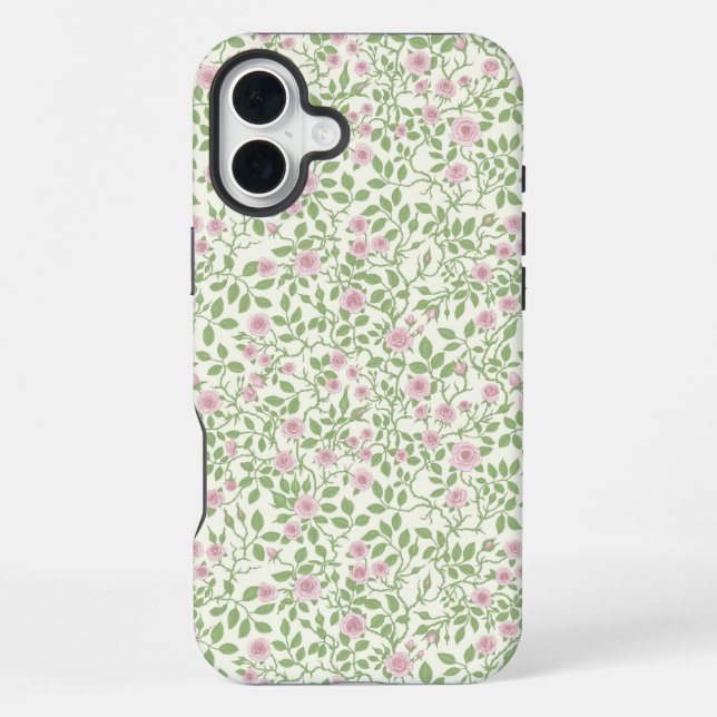 Coque iPhone Roses sauvages  (Verso)