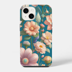 Coque Pour iPhone 14 Roses Vintages romantiques à motifs floraux
