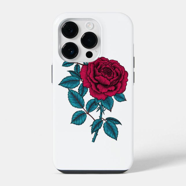 Coque iPhone Rouge (Verso)
