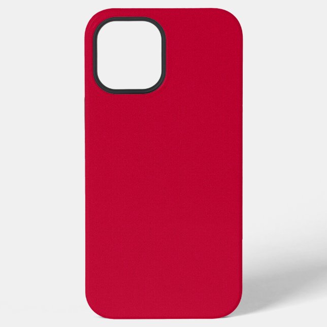 Coque iPhone rouge (Verso)