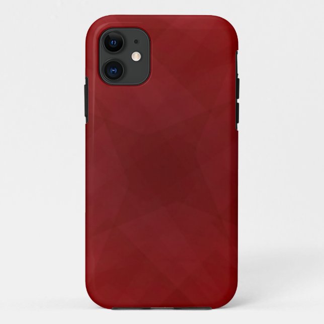 Coque iphone rouge (Dos)