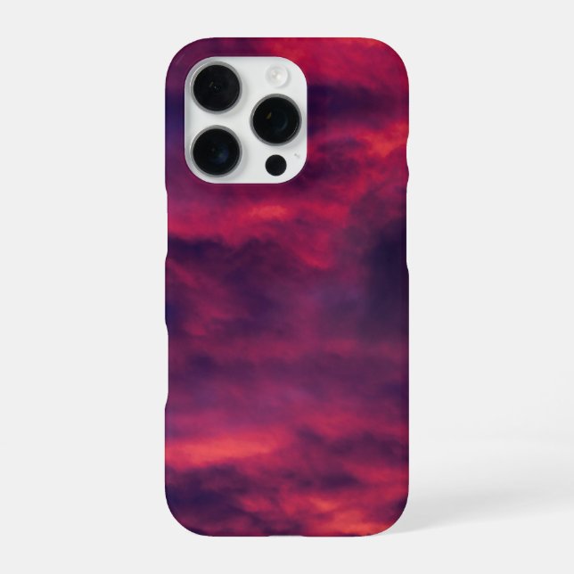Coque iPhone rouge d'août (Verso)