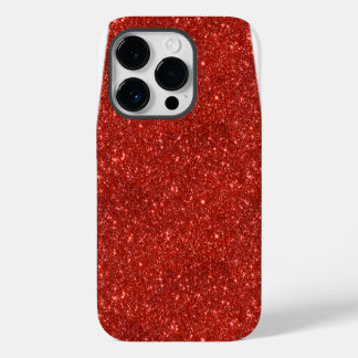 Coque Pour iPhone 14 Plus Rouge étincelant