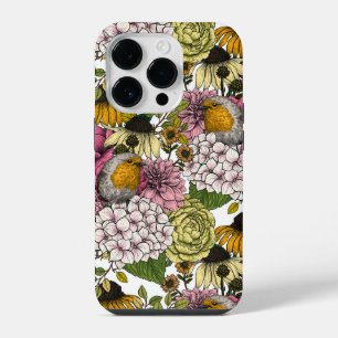 Coque Pour iPhone 14 Plus Rouge-gorges dans le jardin