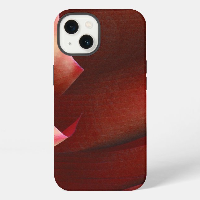 Coque iPhone Rouges Froufrous (Verso)