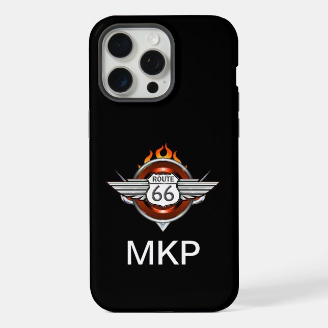 Coque iPhone Route 66 (Verso)