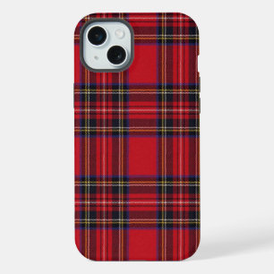Coque iPhone 15 Plus Royal Stewart Tartan