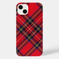 Royal Stewart tartan rouge noir plaid