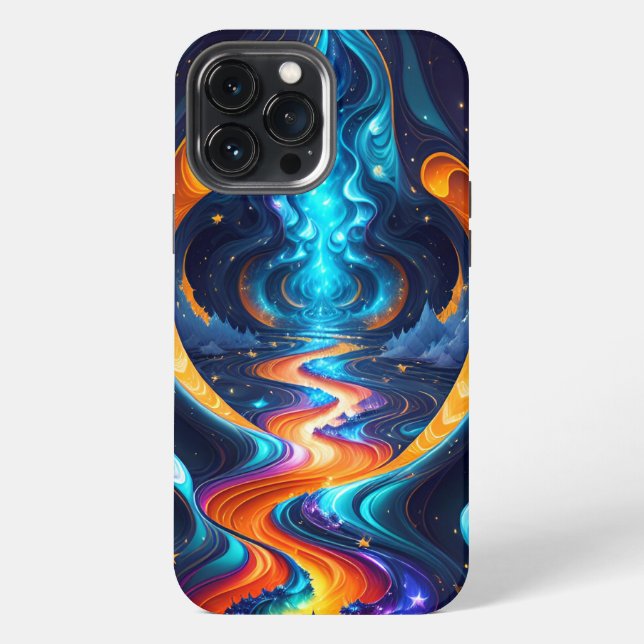 Coque iPhone royaume magique (Verso)