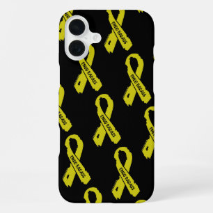 Coque iPhone 16 Plus Ruban déchiré/Badass...Endometriose