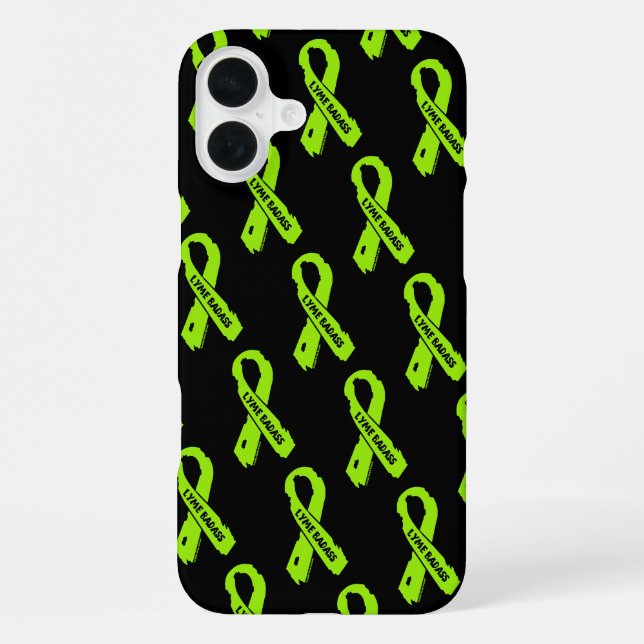 Coque iPhone Ruban Déchiré/Méchante...Lyme  (Verso)