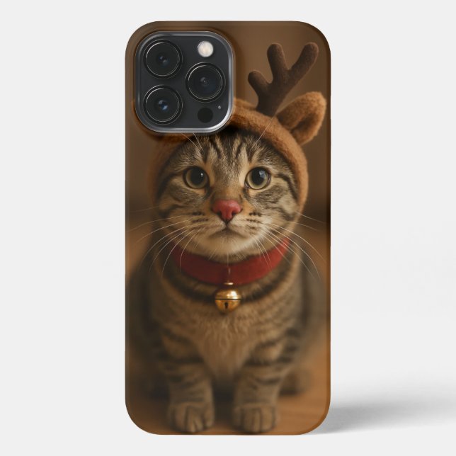 Coque iPhone Rudolph the Cat iPhone 13 Pro Max Case (Verso)