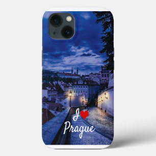 Etui iPhone 13 Rue du soir à Prague