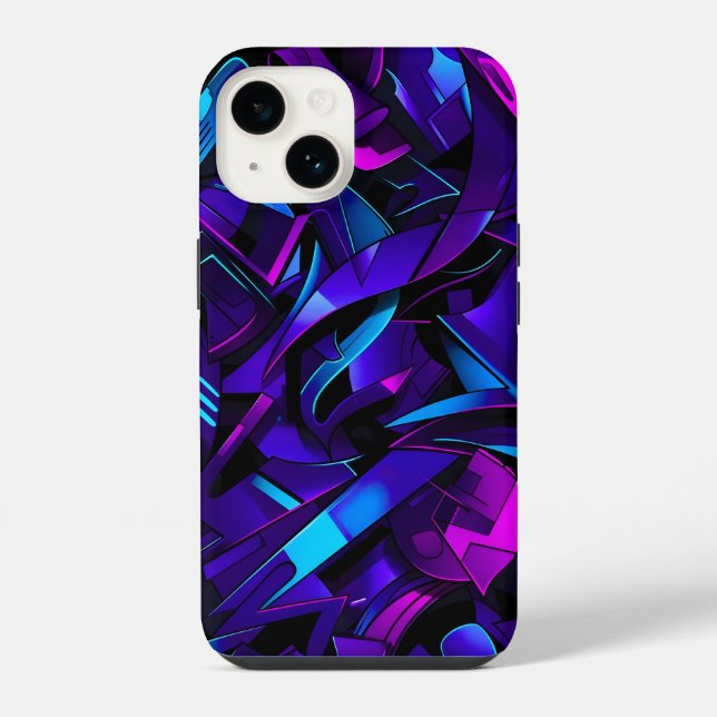 Coque iPhone Rue Graffiti Abstraite (Verso)