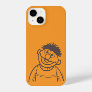 Coque Pour iPhone 14 Rue Sésame Ernie Bright Ajouter Votre Nom